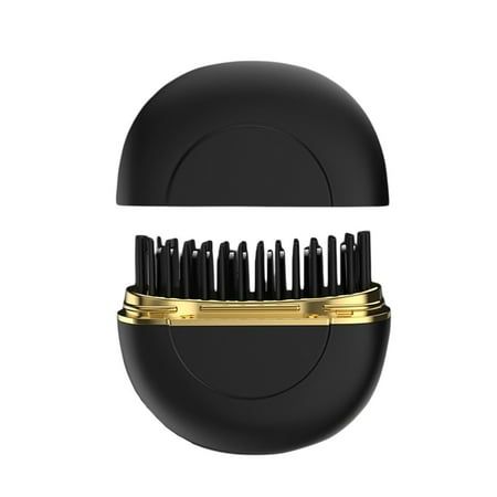 Mini Cordless Hair Straightening Brush – Smooth, Sleek & Frizz-Free Anywhere