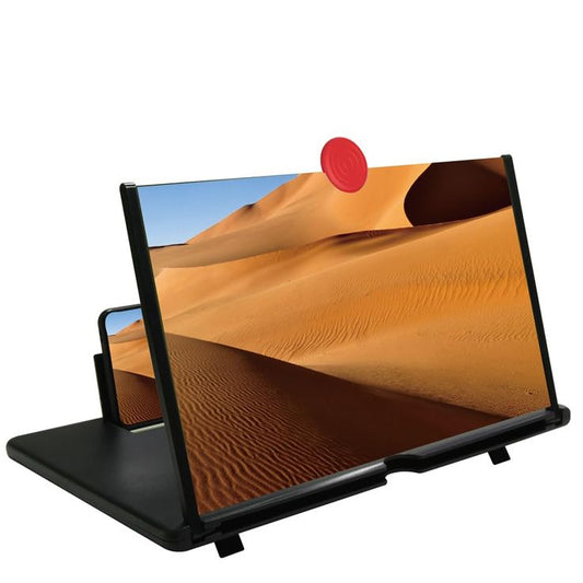HD Phone Screen Magnifier Stand – Foldable 3D Enlarged Display