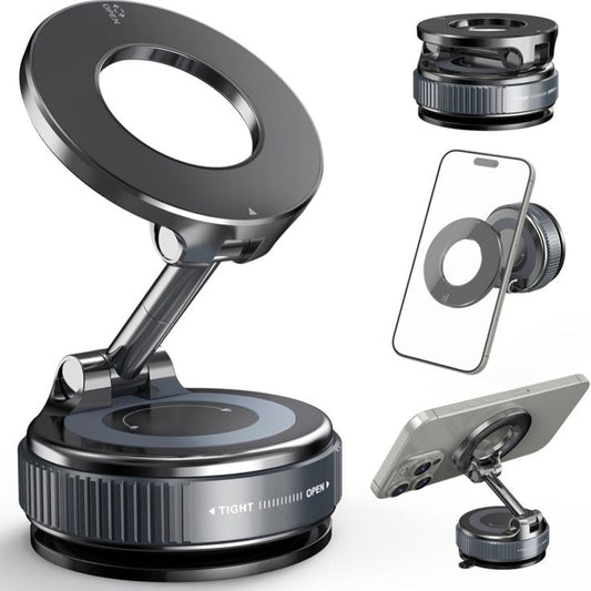 360° Magnetic Phone Mount Pro – Hands-Free, Strong Hold, One-Touch Lock